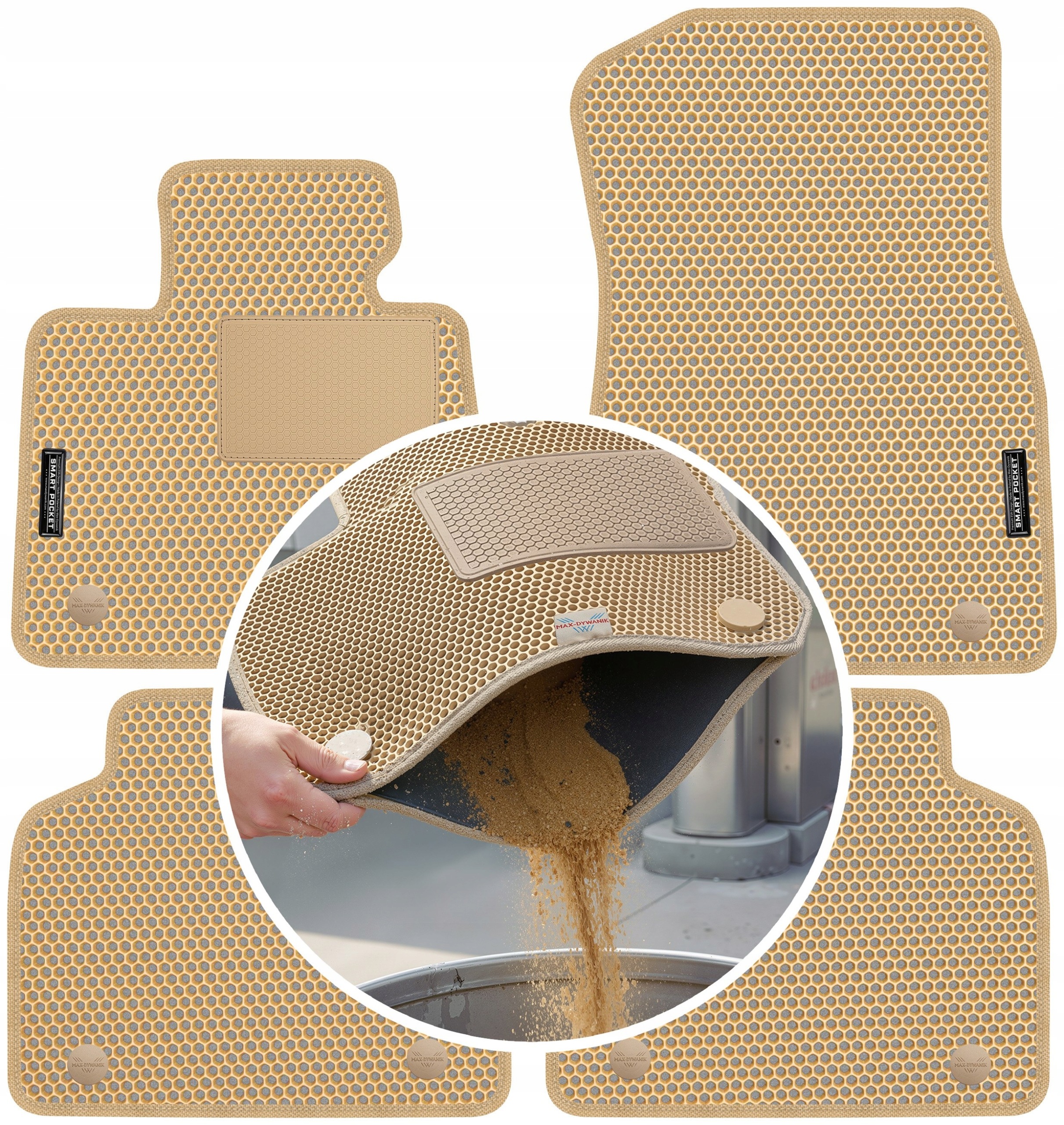 Bmw XM (G09) 2022 Koberce Eva Smart Pocket