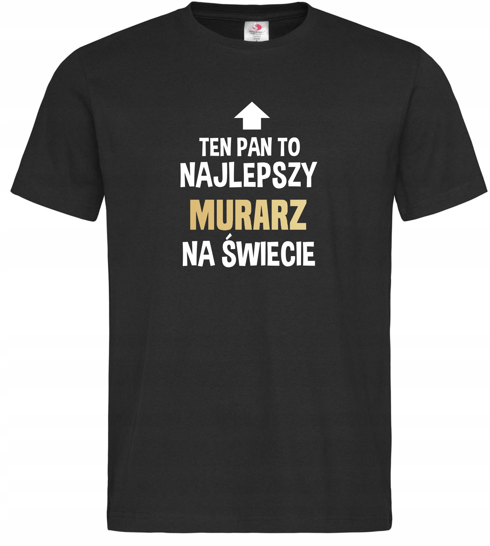 

koszulka Najlepszy Murarz z zabawnym napisem S