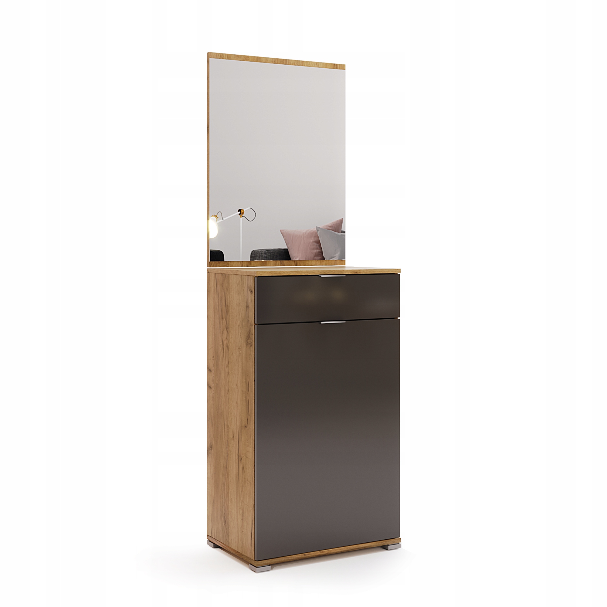 NOWOCZESNA WYSOKA KOMODA WYSOKI POLYSK PRZEDPOKÓJ Marka Starcosy