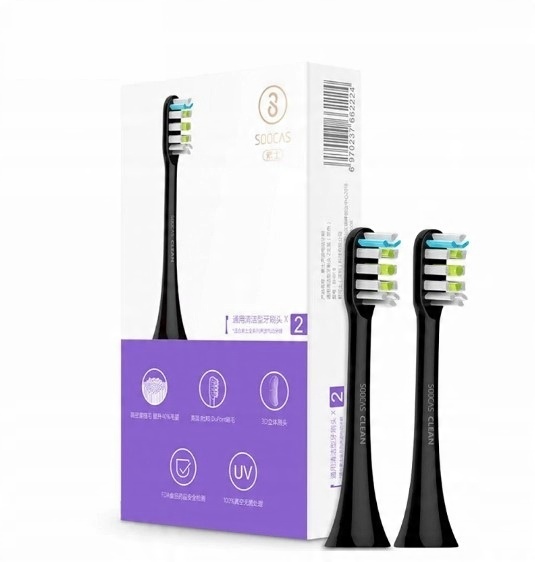 

2x Końcówki Soocas X1, X3, X3U, X5 Xiaomi Black