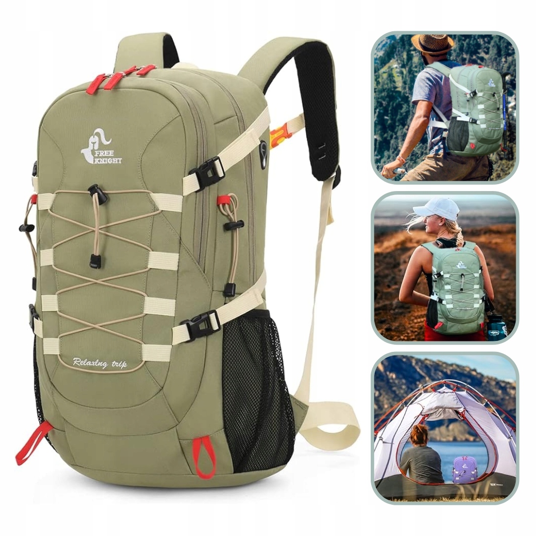 PLECAK TURYSTYCZNY DUŻA POJEMNOŚĆ - LEKKI NA WYCIECZKĘ 40L - BIWAK SURVIVAL