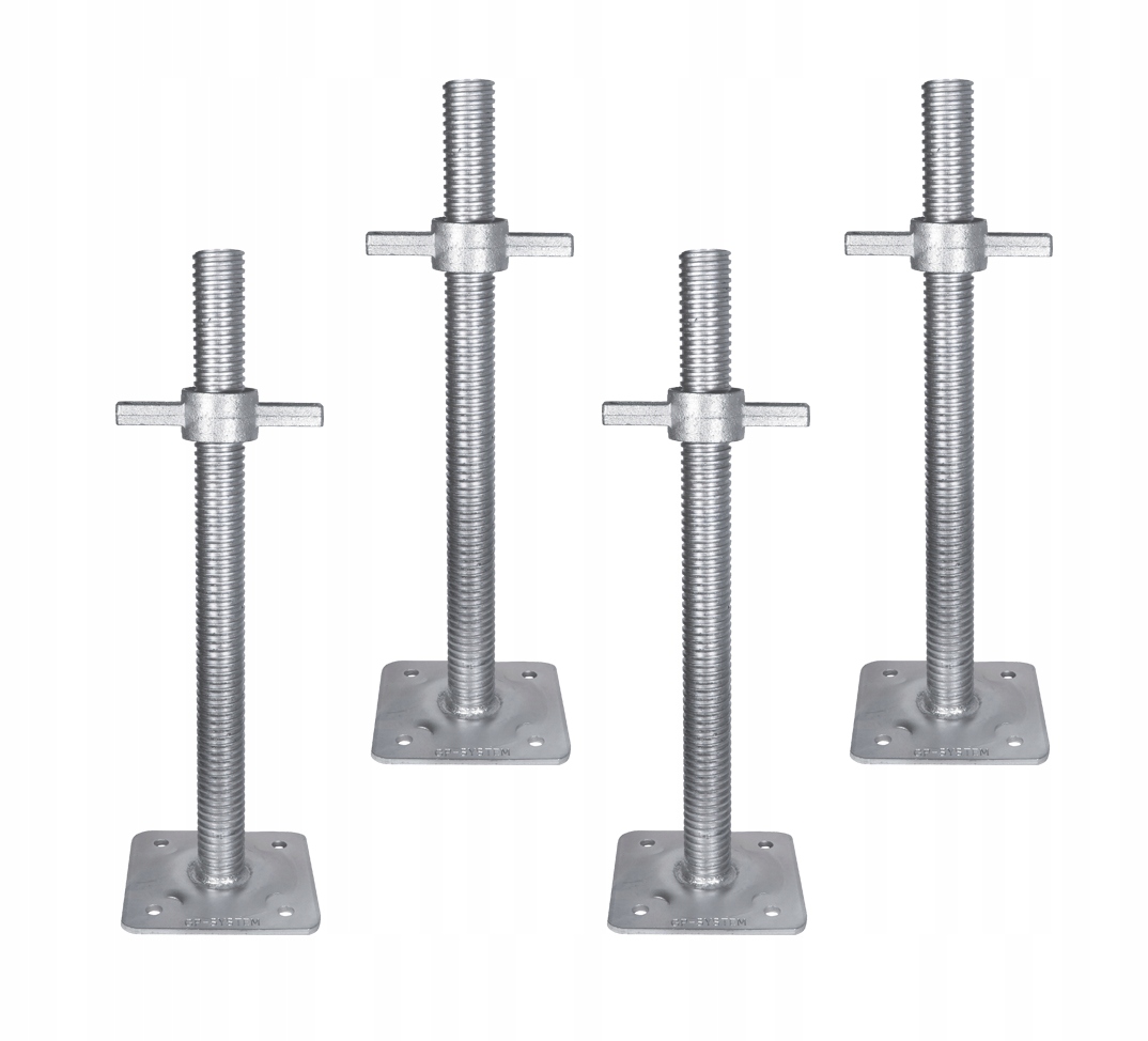 Stopa podstawa ramy rusztowania fi 38mm 40cm Zestaw 4szt