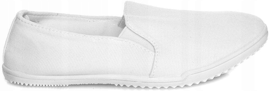 

Balerinki Tenisówki Wsuwane Lycra Slip On Trampki