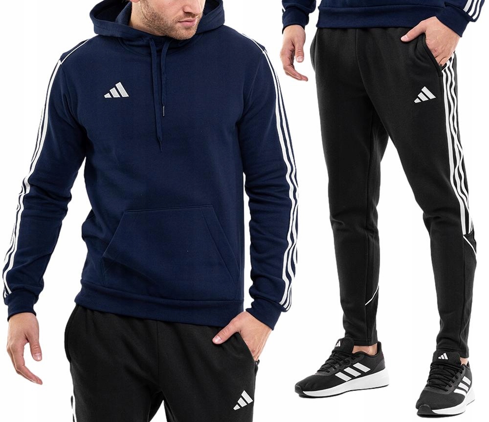 Teplákovka Pánský adidas Sportovní komplet Dresová Mikina Kalhoty Tiro 23 vel S