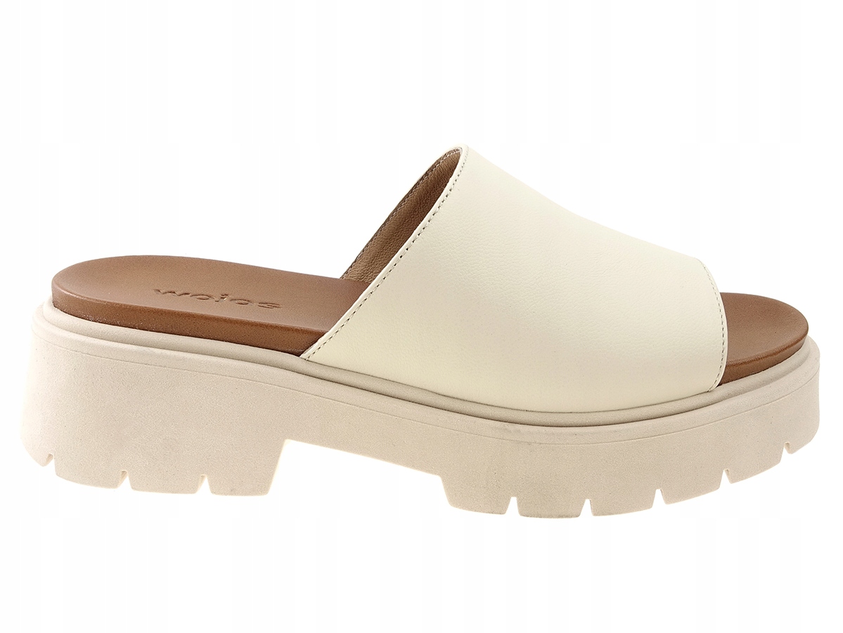 

Wojas klapki platformy 74020-54 beż, skóra New 38