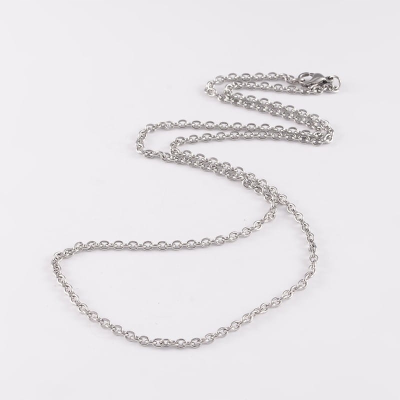 

Łańcuszek stal chirurgiczna 3 mm 61 cm