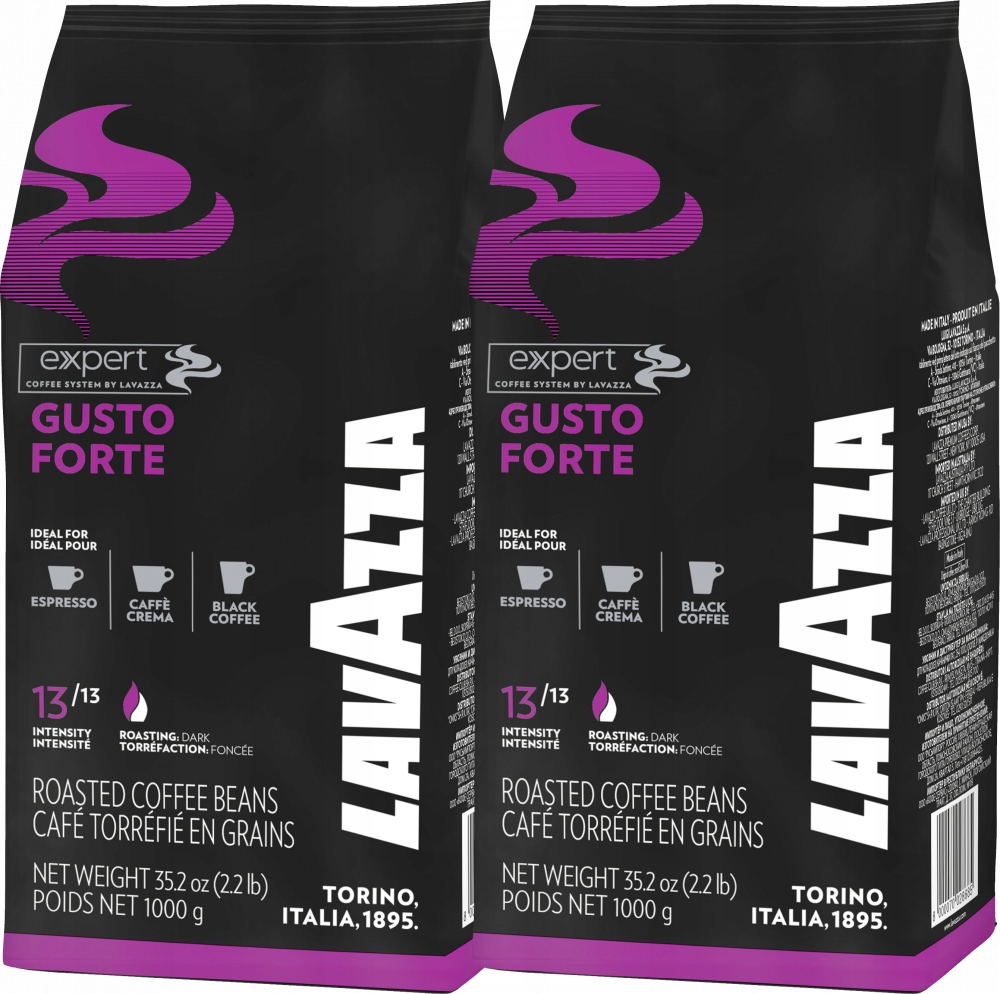 Kawa ziarnista Lavazza Gusto Forte Expert 1kg x2