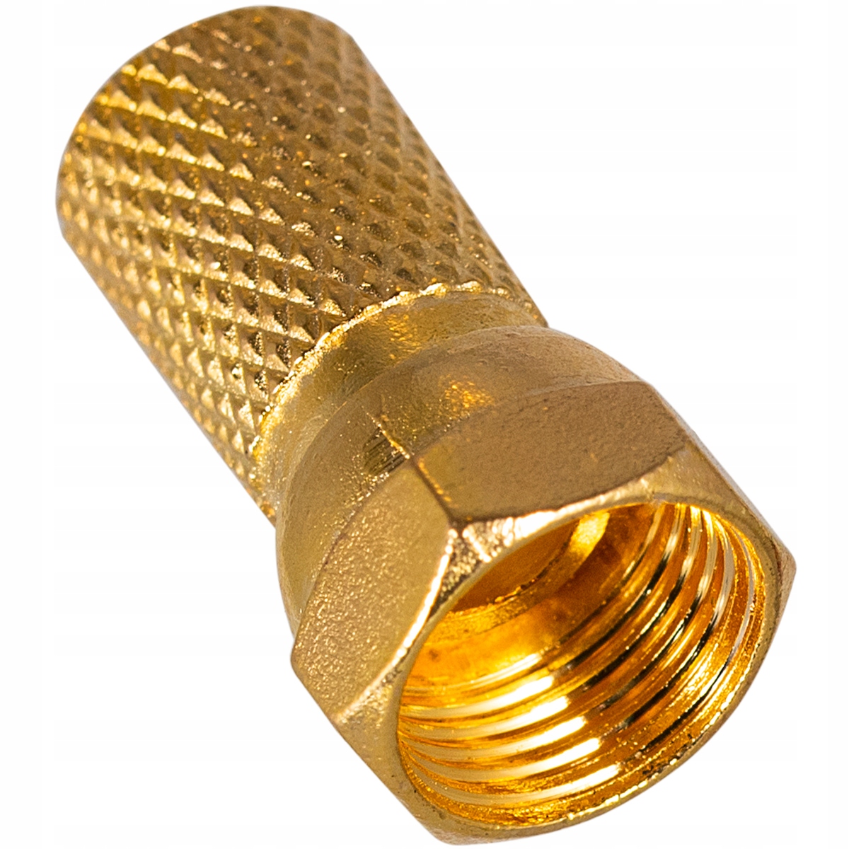 

Wtyk F Cu Gold Na Kabel 6,8 mm 100 Sztuk