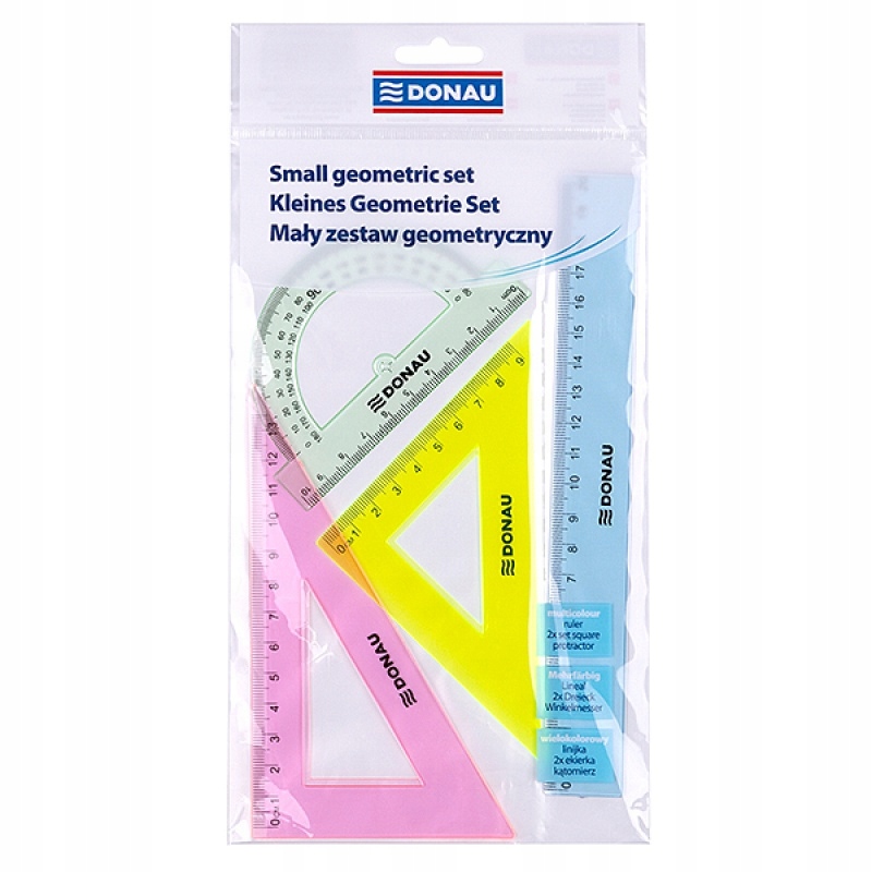 

Zestaw geometryczny Donau mały mix kolorów