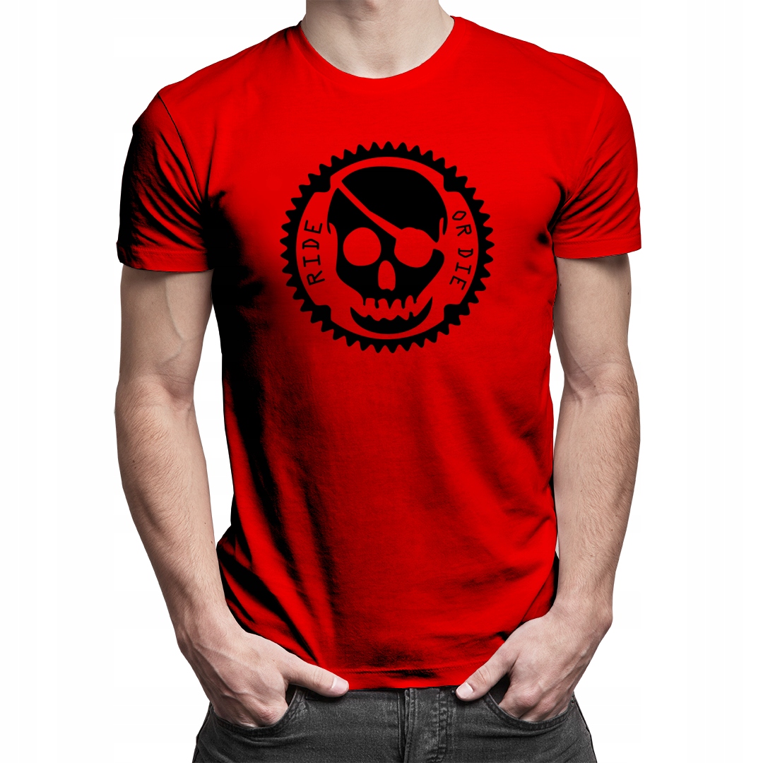 

Ride or Die - koszulka z nadrukiem dla niego