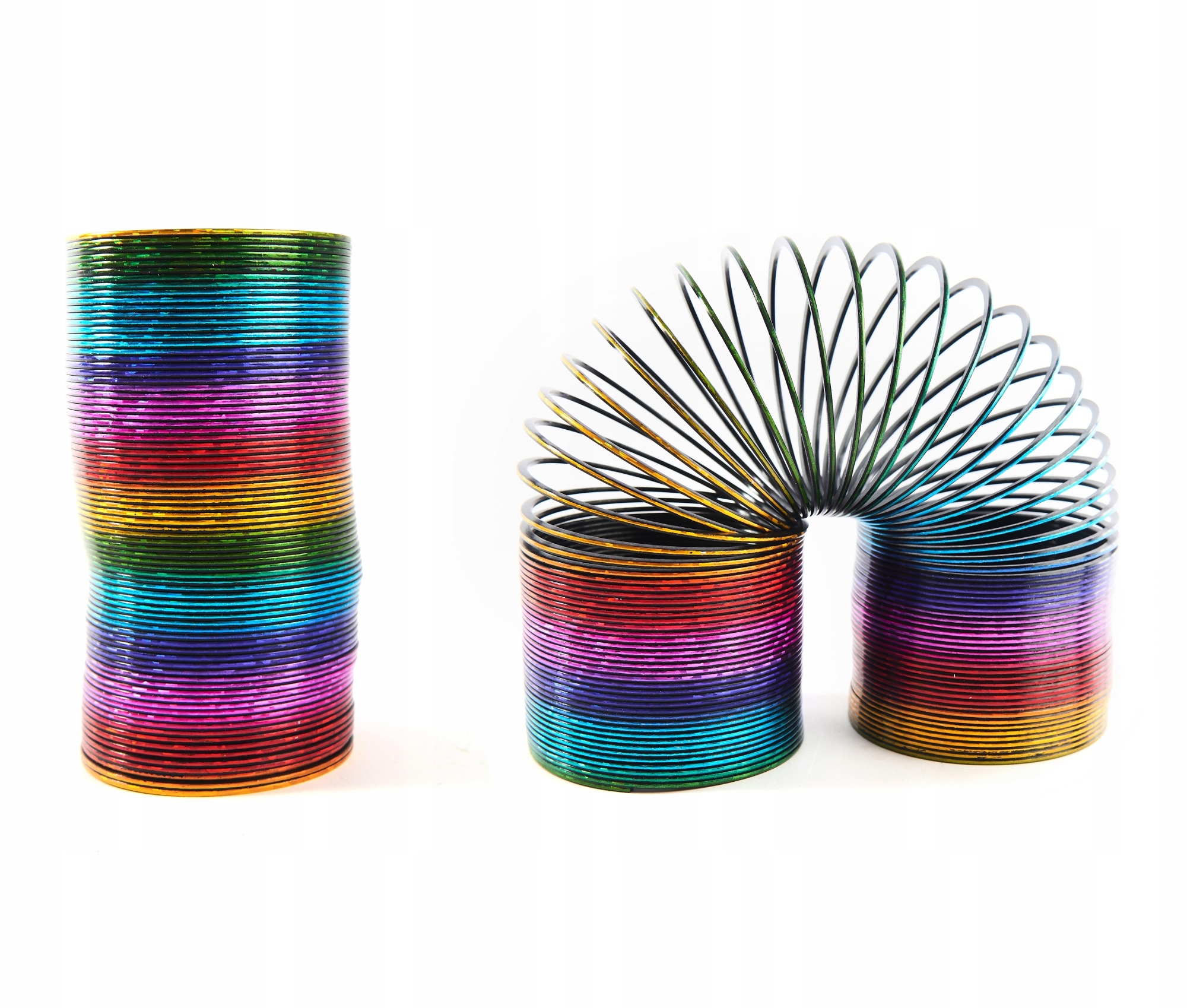 

Duża Sprężyna Magiczna 15CM Tęczowa Zabawka