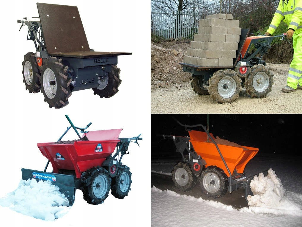 TRANSPORTER BELLE MINIDUMPER 4X4 KOŁA UNOSZĄCE EAN (GTIN) 9788363391201