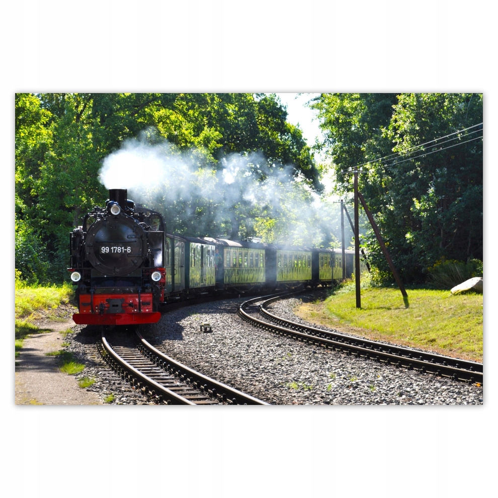 

Plakaty 93x62 Lokomotywa parowa