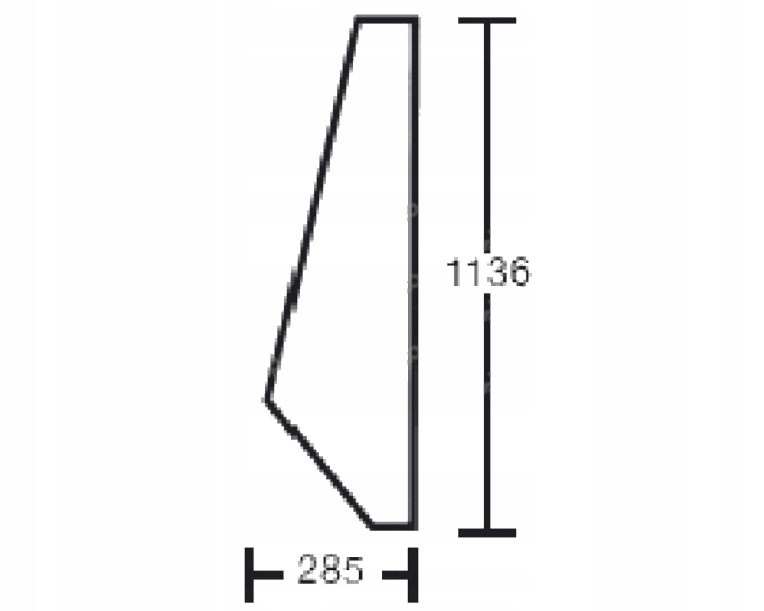 sklo Jcb boční zadní 827/30102 (3879)