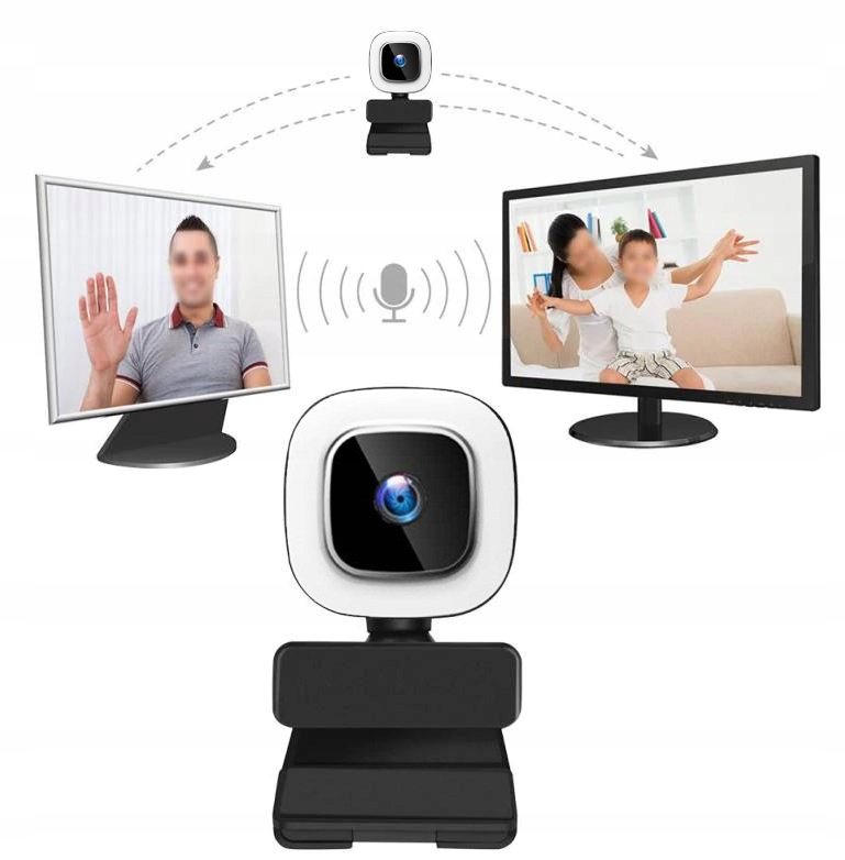 KAMERA KAMERKA INTERNETOWA USB DO SKYPE LEKCJI Wbudowany mikrofon Tak