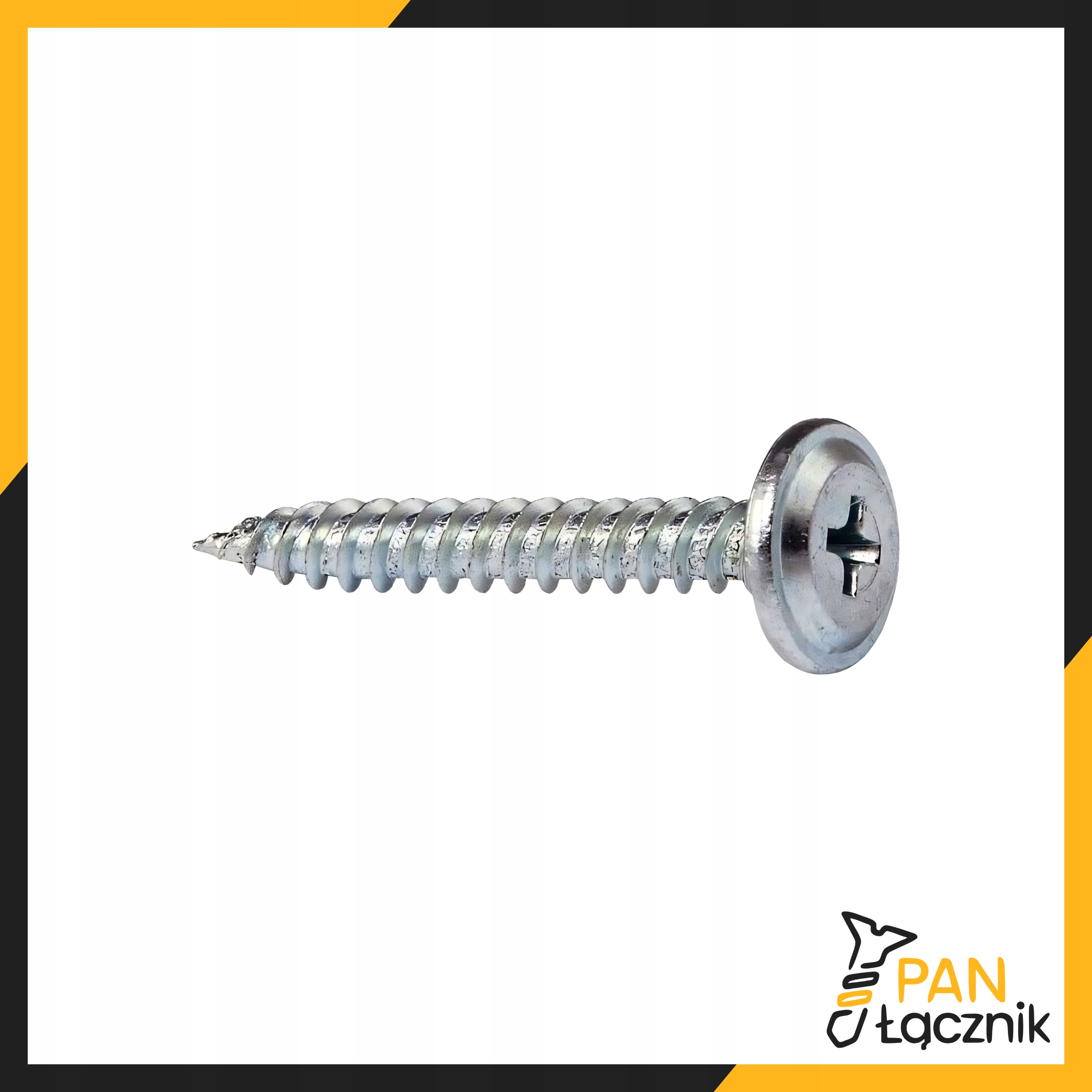 Wkręty z łbem podkładkowym w opakowaniu