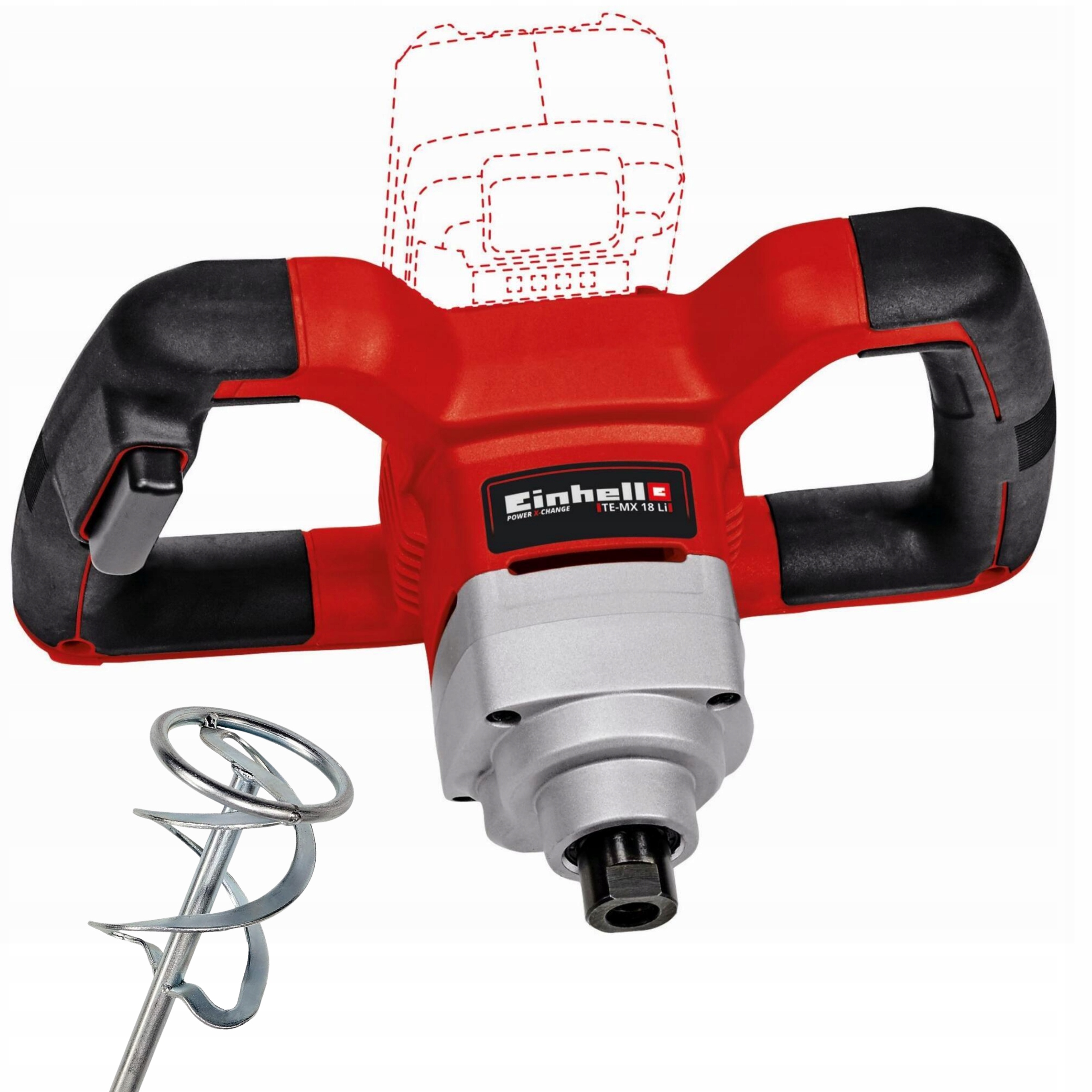 Mieszadło akumulatorowe Einhell Expert Te-mx 18 Li 18V Mieszarka M14 Solo