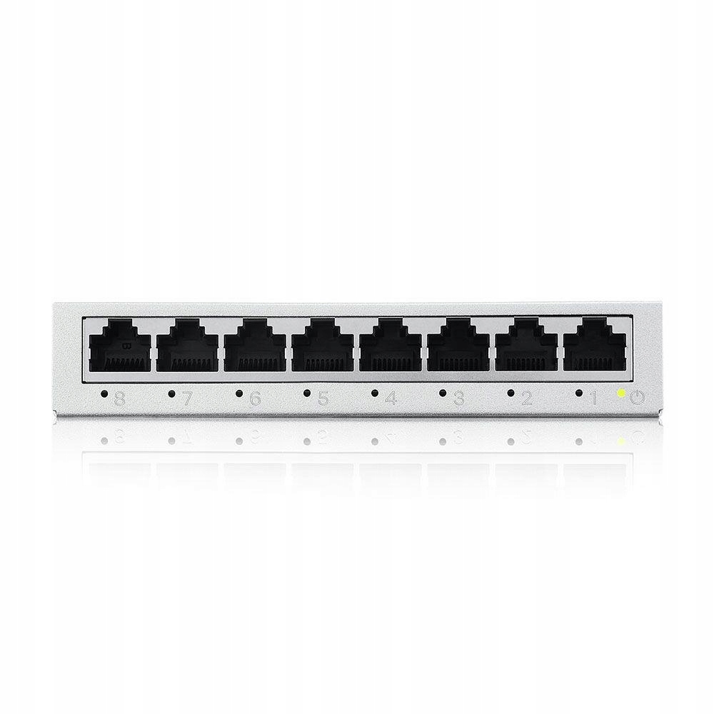 Zyxel GS-108BV5 switch niezarządzalny 8x Gigabit 16 Gb/s L2 Jumbo 9k