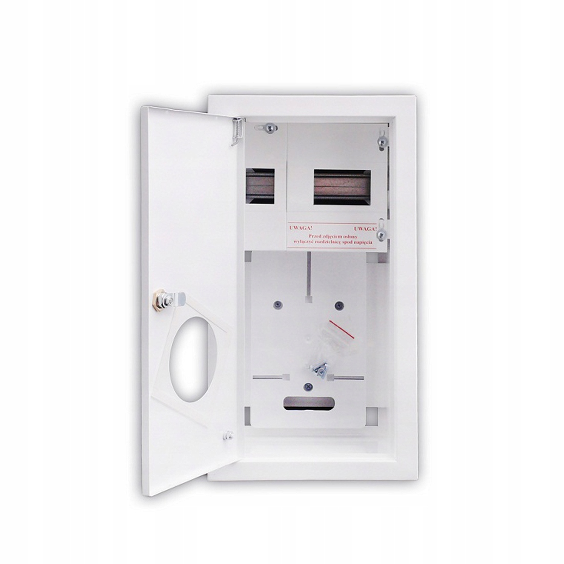 Podomítkový pultový rozvaděč s odečtem T1F 6S Kubiak Rw 6NN O