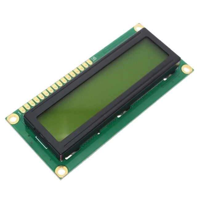 

303 Wyświetlacz LCD 2x16 HD44780 1602 Zielony