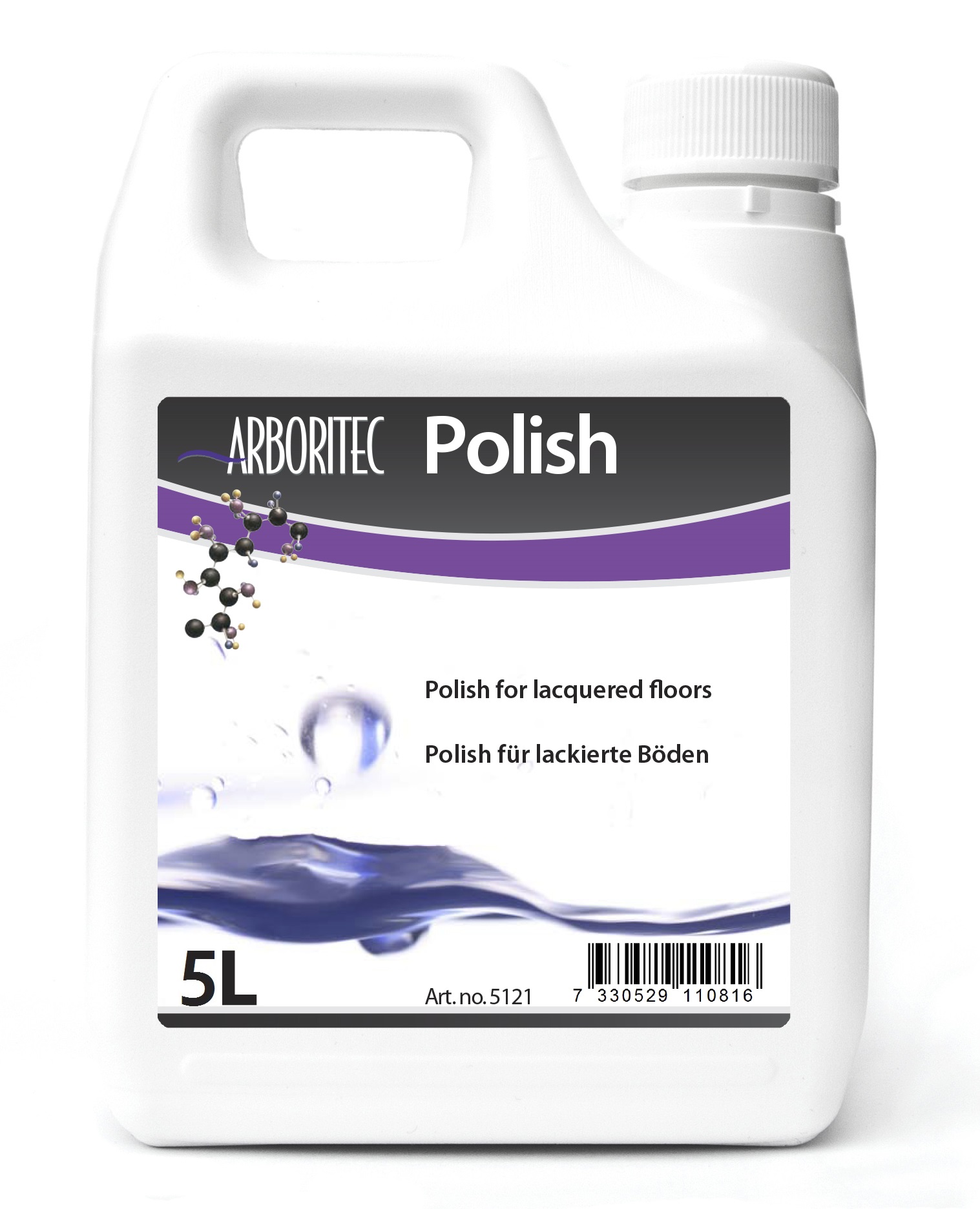 Arboritec Polish Prostriedok na starostlivosť o lakovanie, pasta na drevenú podlahu 5 l