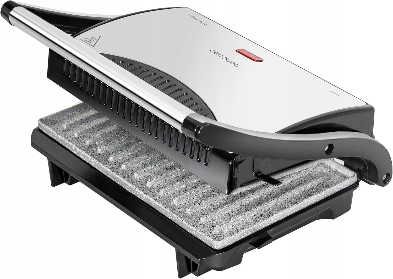 Elektrický Gril 700W Rockstone Povrch 23X14,5CM Protiskluzové Nožičky