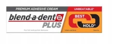 6xBLEND-A-DENT Plus Klej Do Protez Mocny 40G