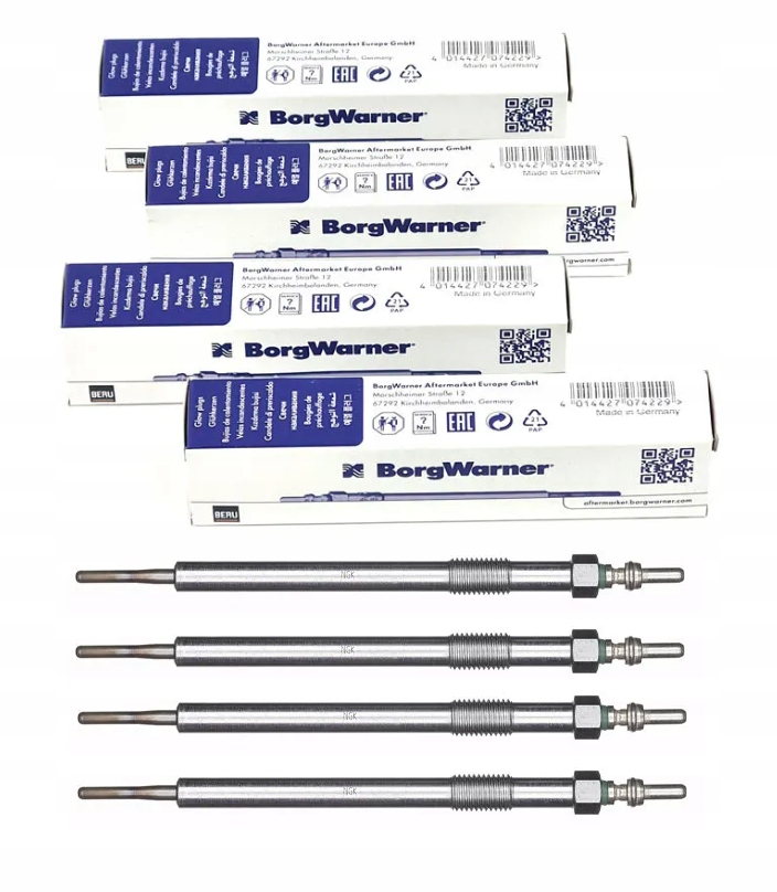 BERU BORG WARNER ŚWIECA ŻAROWA SSANGYONG 2,0XDI 12-