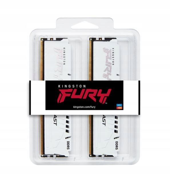 32GB DDR5 6000MT/S CL30 Dimm/kit Of 2 Fury Beast White Expo