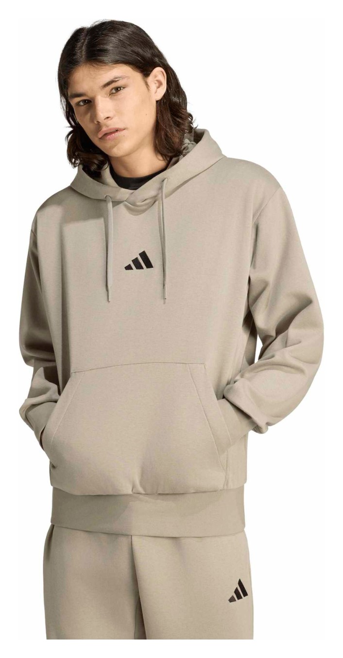 Mikina Adidas Essentials Feelcozy Hoodie béžová KF2361 vel. L