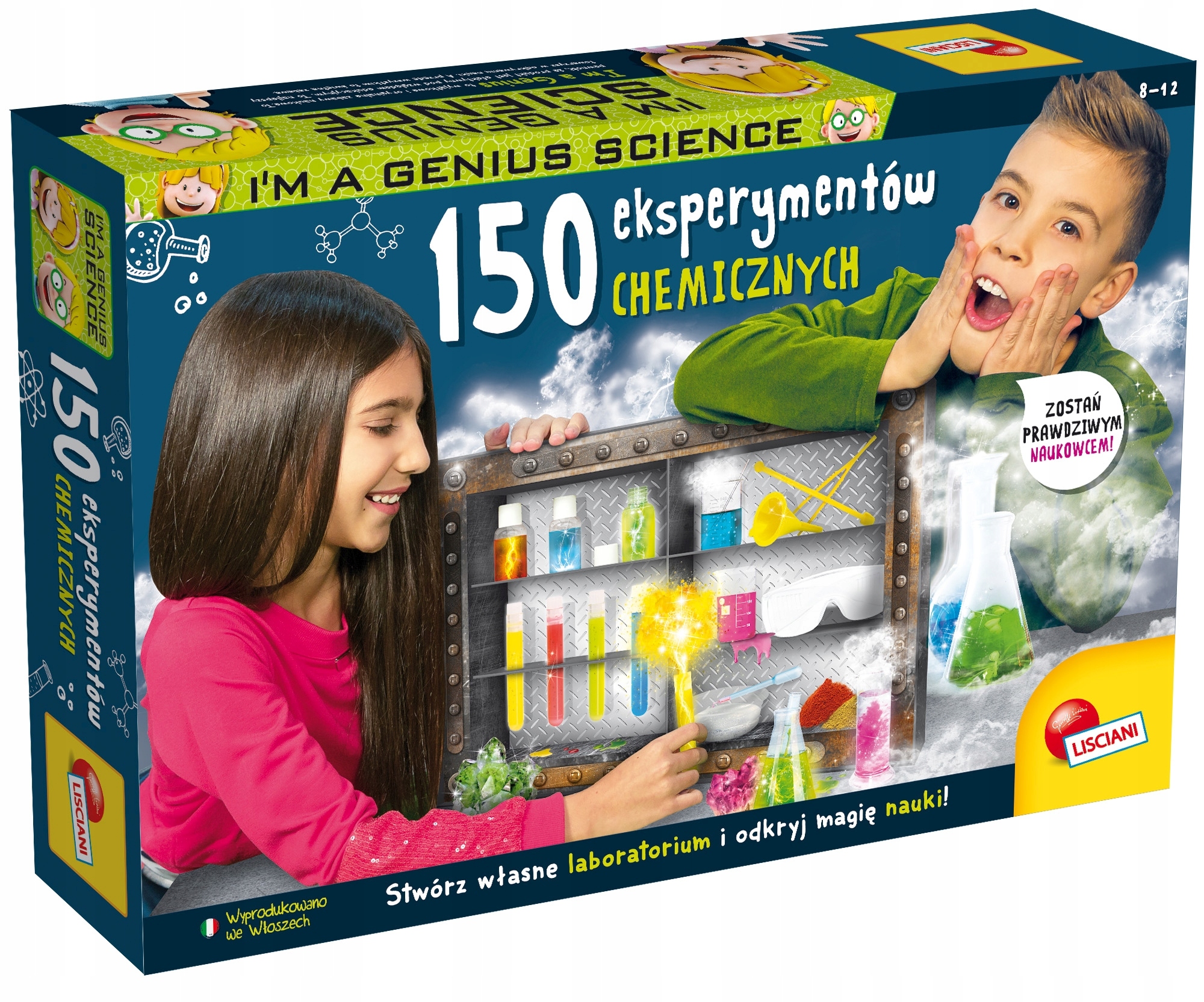 

Lisciani 150 Eksperymentów Chemicznych 66377