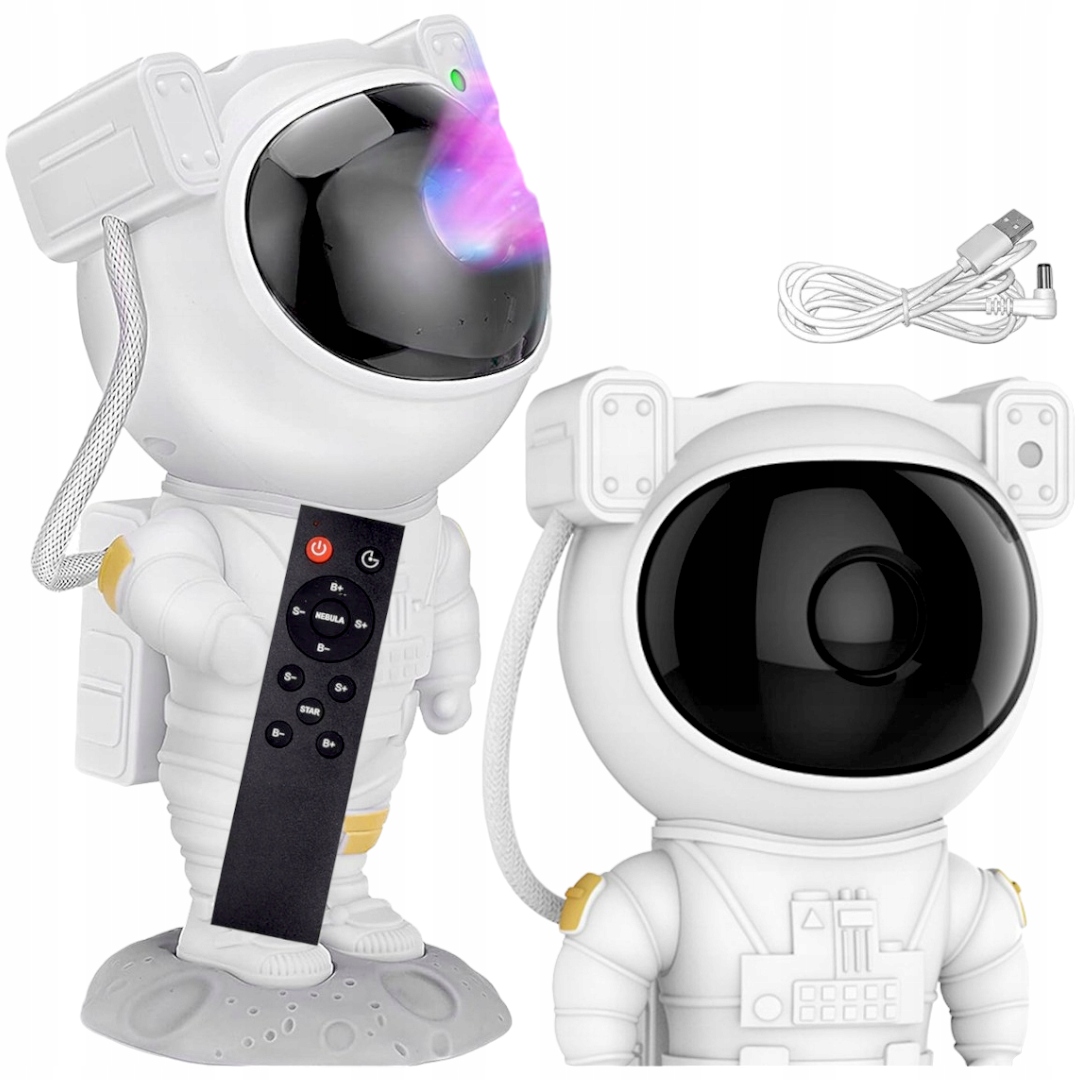 PROJEKTOR GWIAZD ASTRONAUTA LAMPKA NOCNA RZUTNIK DLA DZIECI LED LASER PILOT Płeć chłopcy dziewczynki