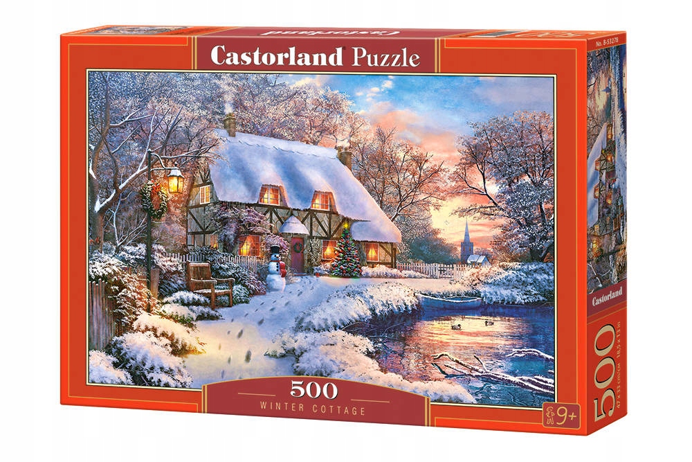 

Puzzle 500 el. Winter Cottage