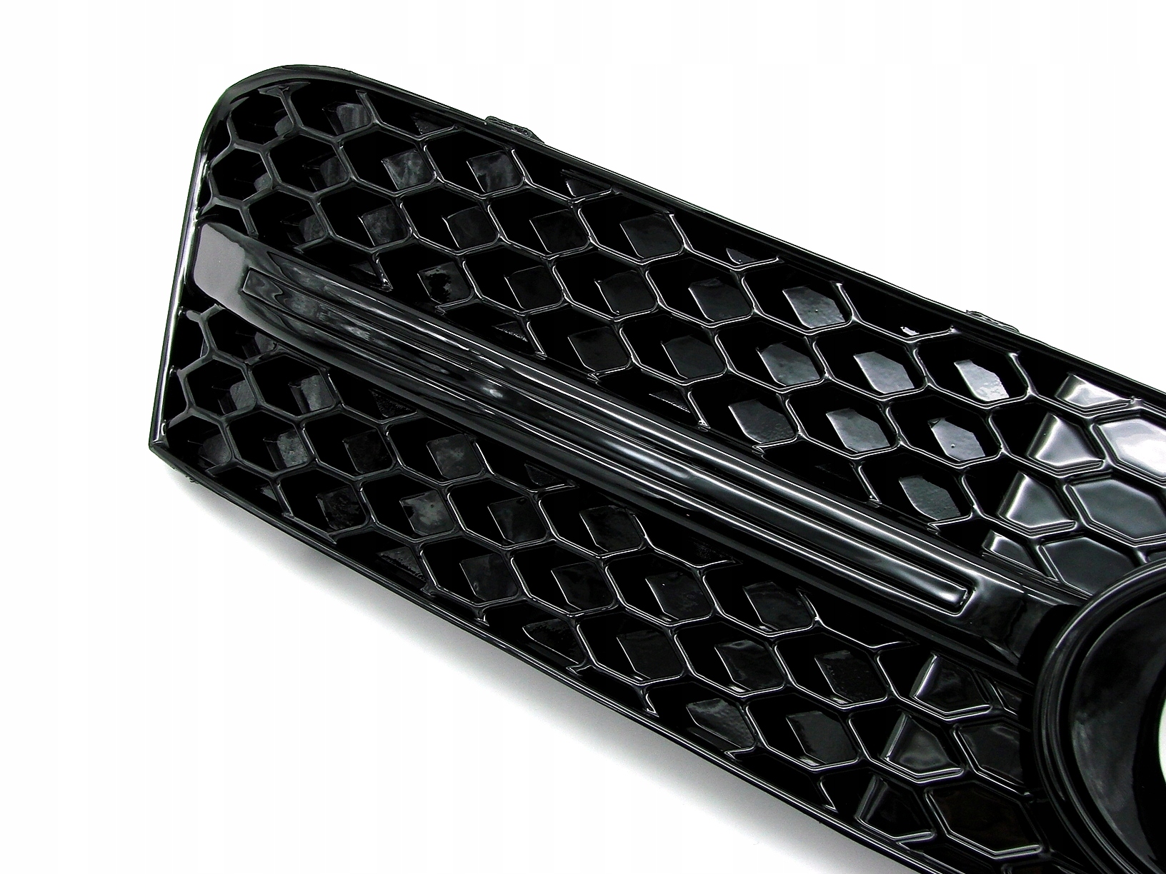 Kratka halogenu Audi A4 B8 08 11 RSlook polysk Color black