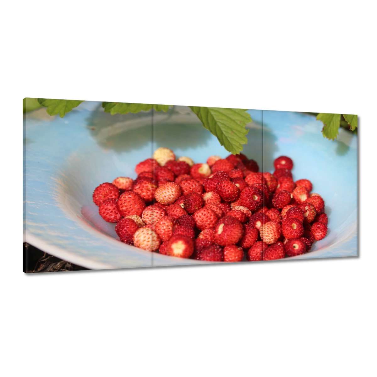 Obrazy 180x90 Lesné jahody