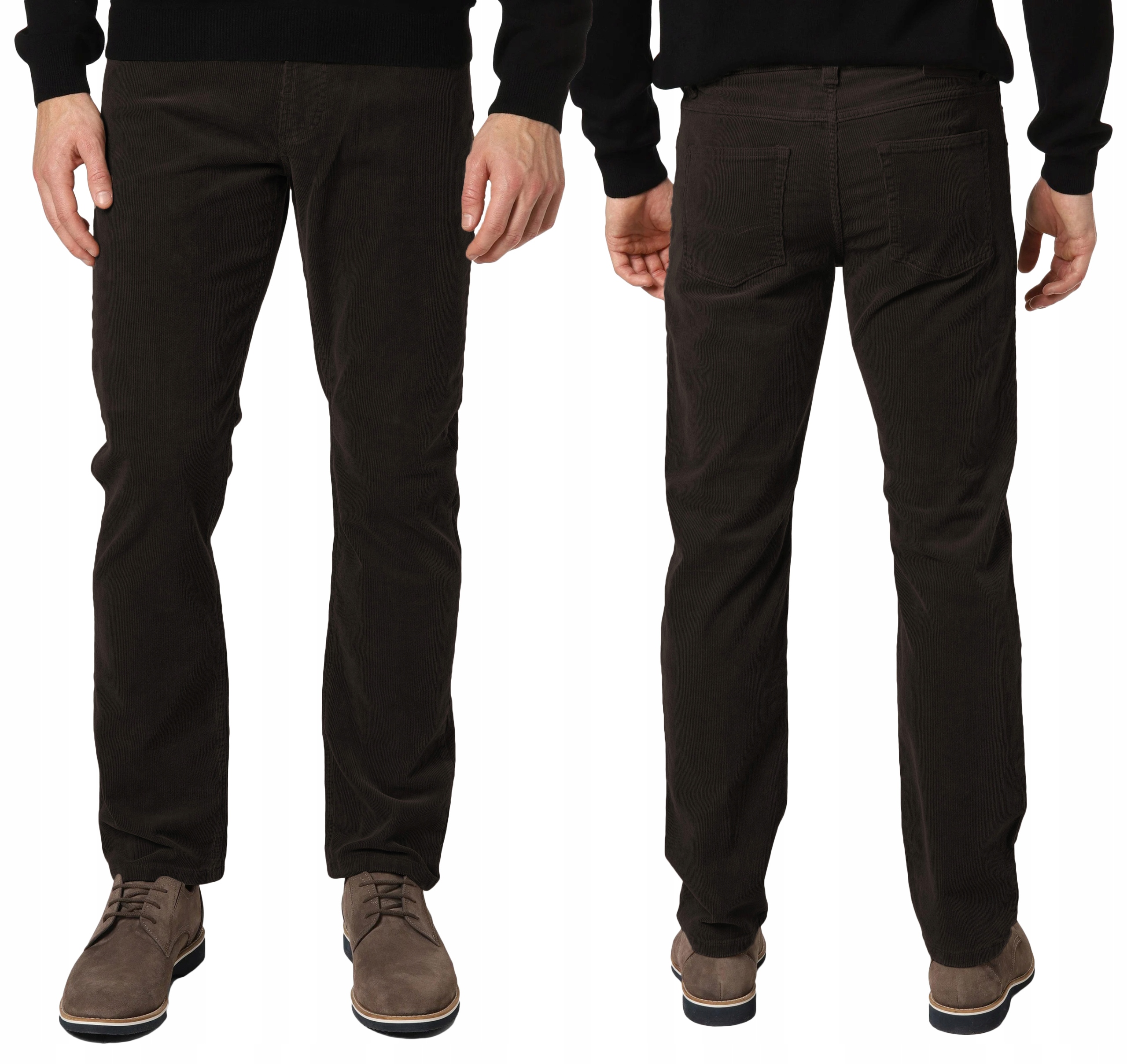 Duże Spodnie Sztruksowe Męskie Sztruksy 20211 W50