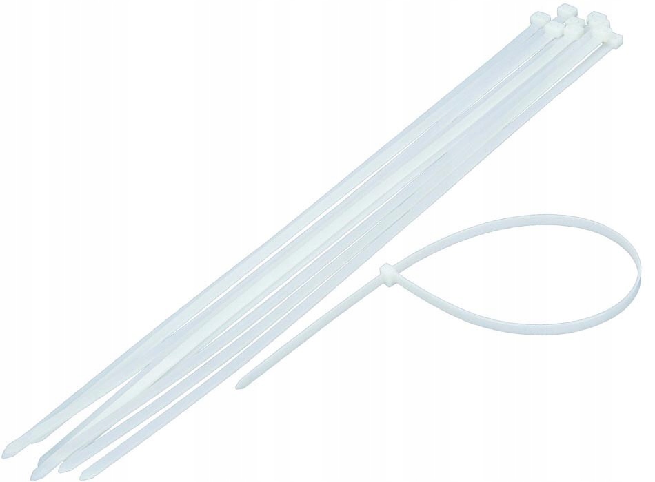 Opaski Kablowe Trytki Trytytki Przewodów Montaż 3,6x100mm Rozpinane 100szt