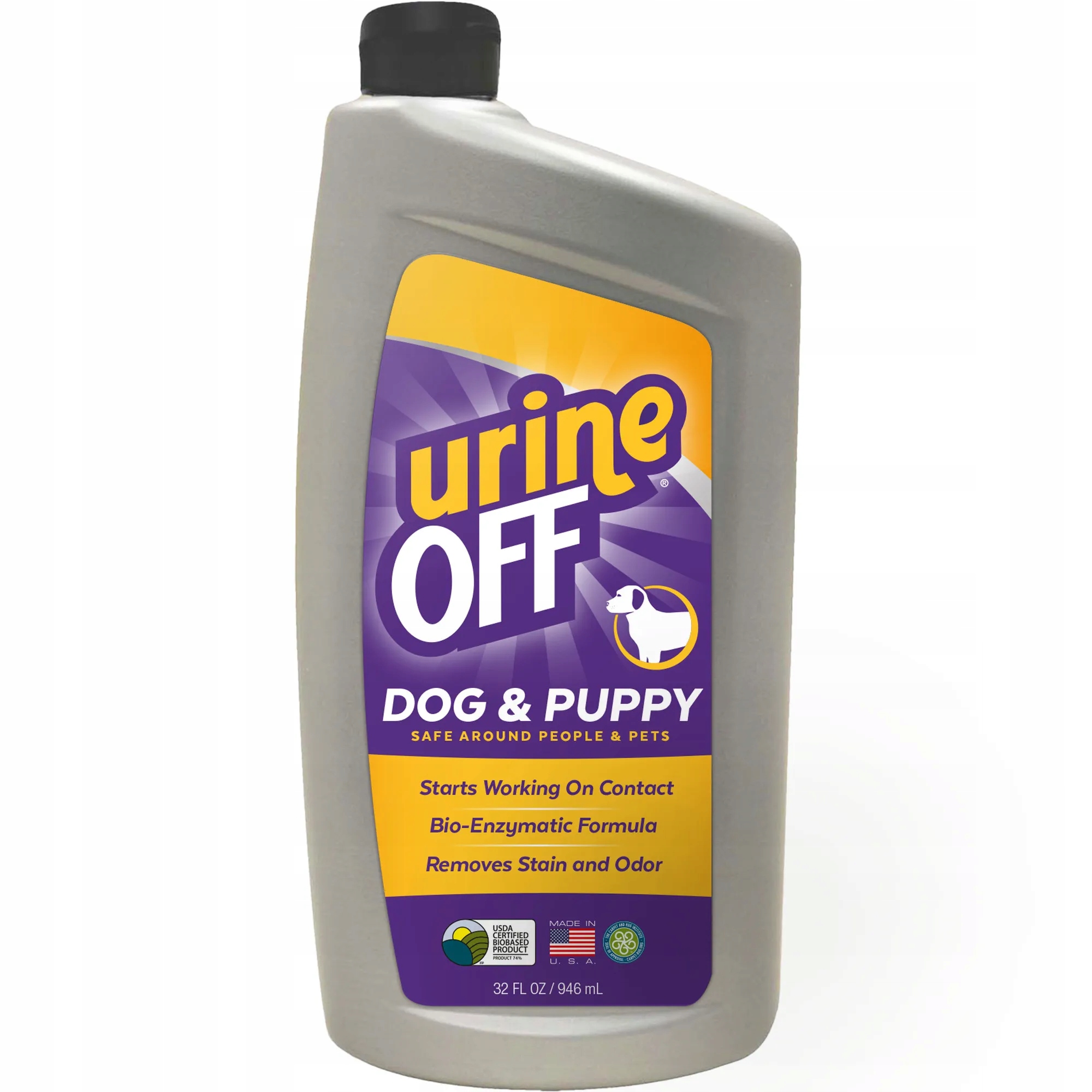 Urine Off Dog & Puppy preparat do usuwania moczu psów i szczeniąt 946ml