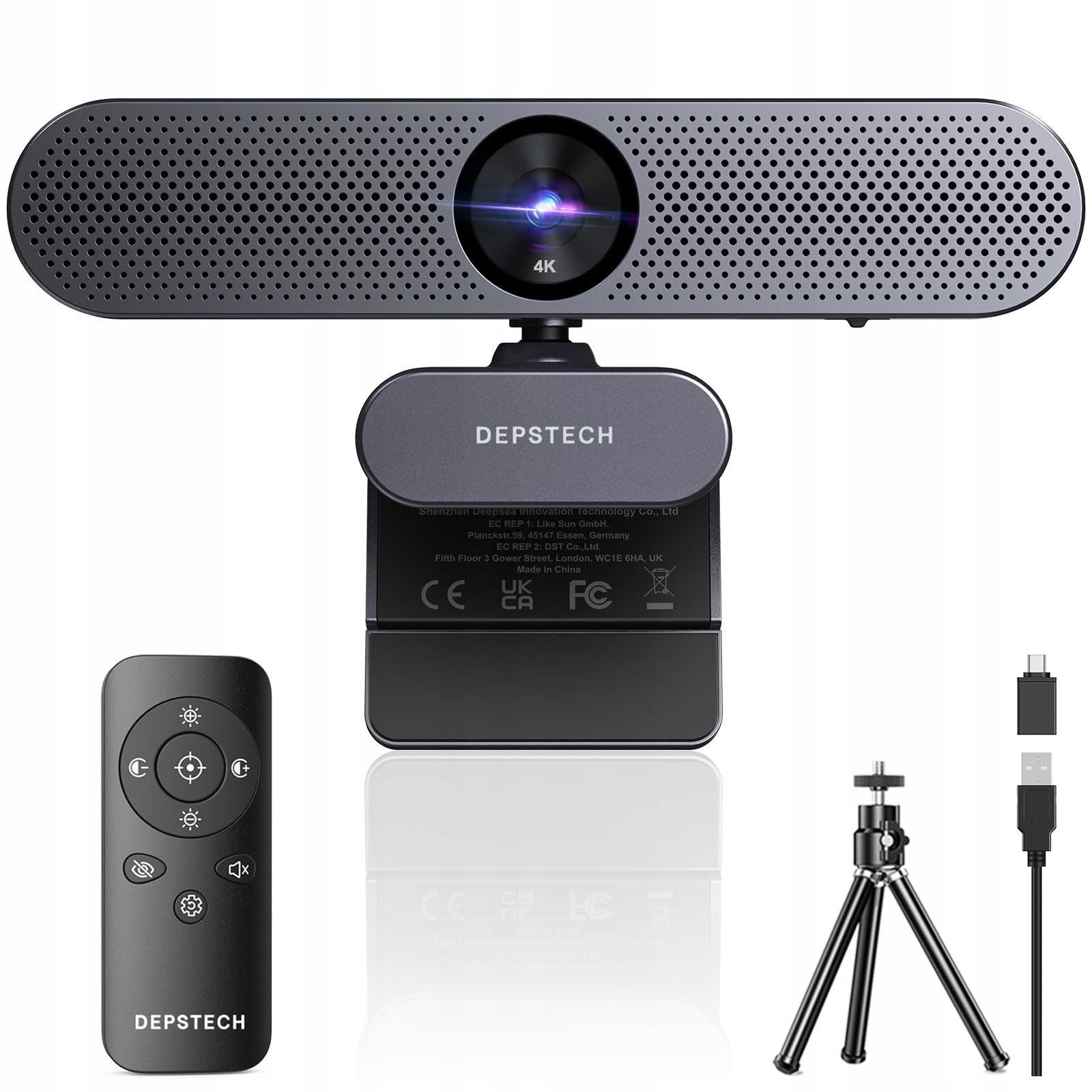 DEPSTECH DW50 kamera internetowa 4K, Ultra HD
