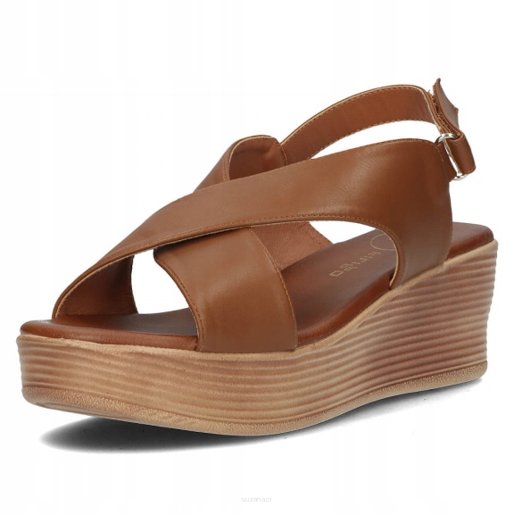 

Brązowe sandały damskie Filippo DS3609/22 r39