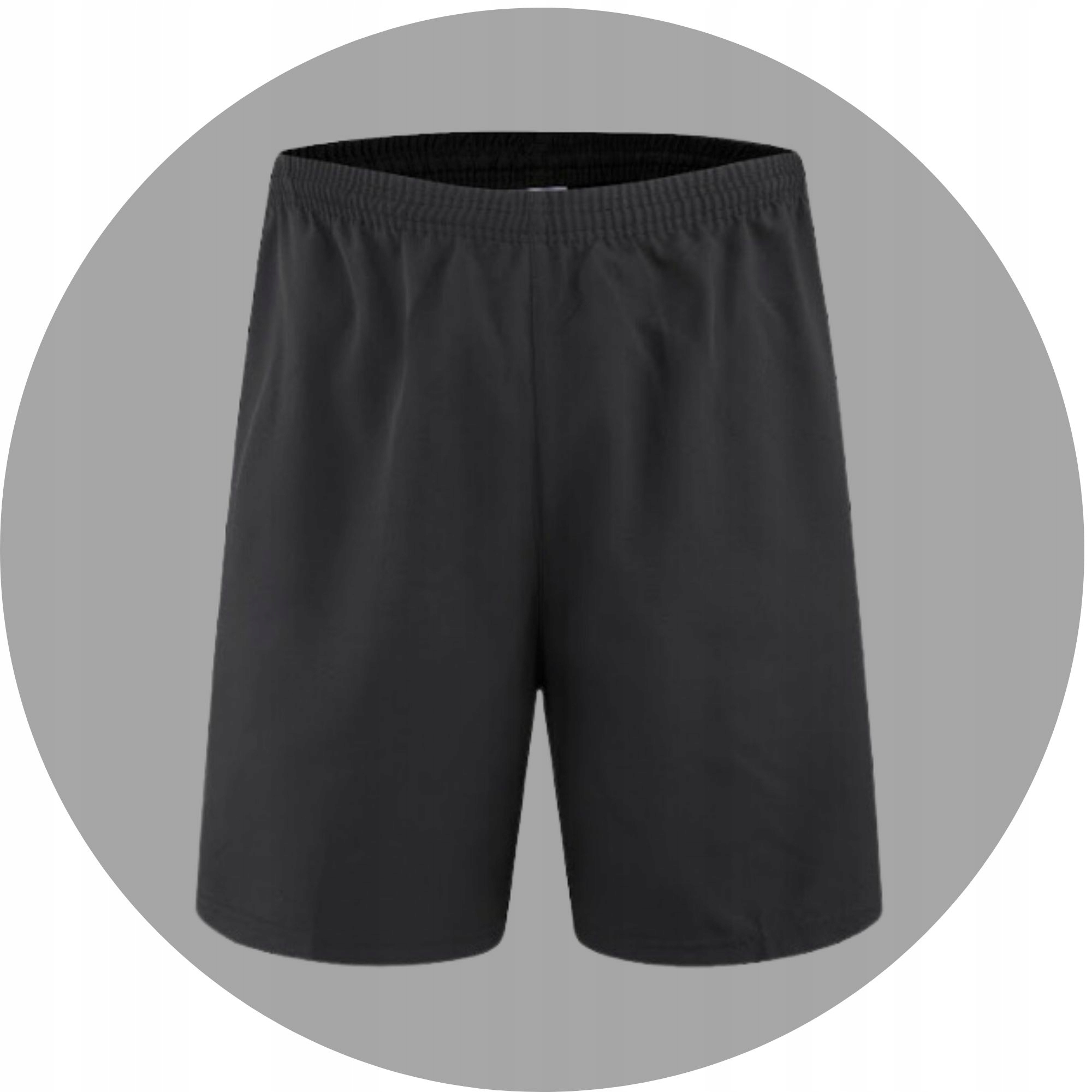 Spodenki rowerowe krótkie sportowe na rower CZARNE 2 KIESZENIE odblaski M Cechy dodatkowe brak kieszonka