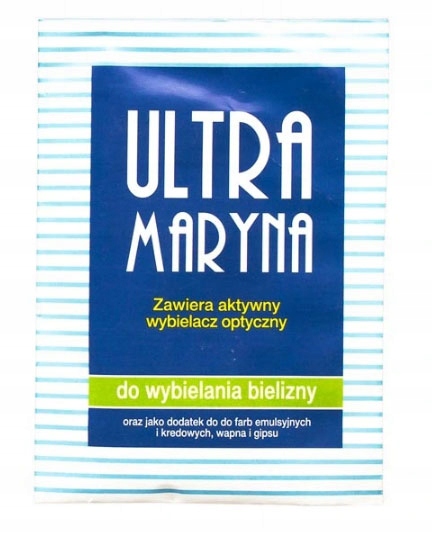 

Ultramaryna wybielacz do wybielania bielizny