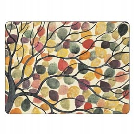 Korkové Podložky na stůl Pimpernel Tančící větve Velké 4 kusy Podzimní