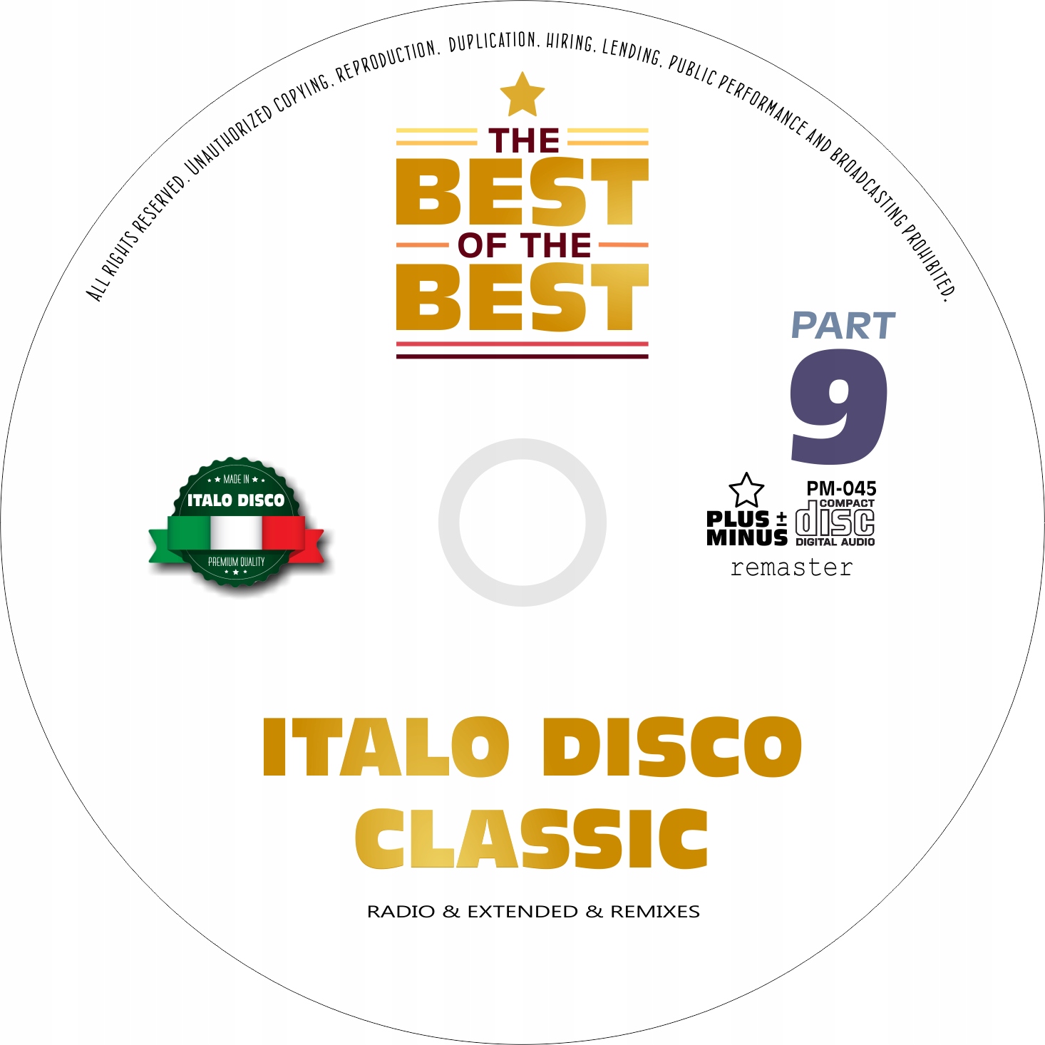ITALO DISCO CLASSIC part 9 - the BEST of the BEST (remaster album) EAN (GTIN) 9331797900138