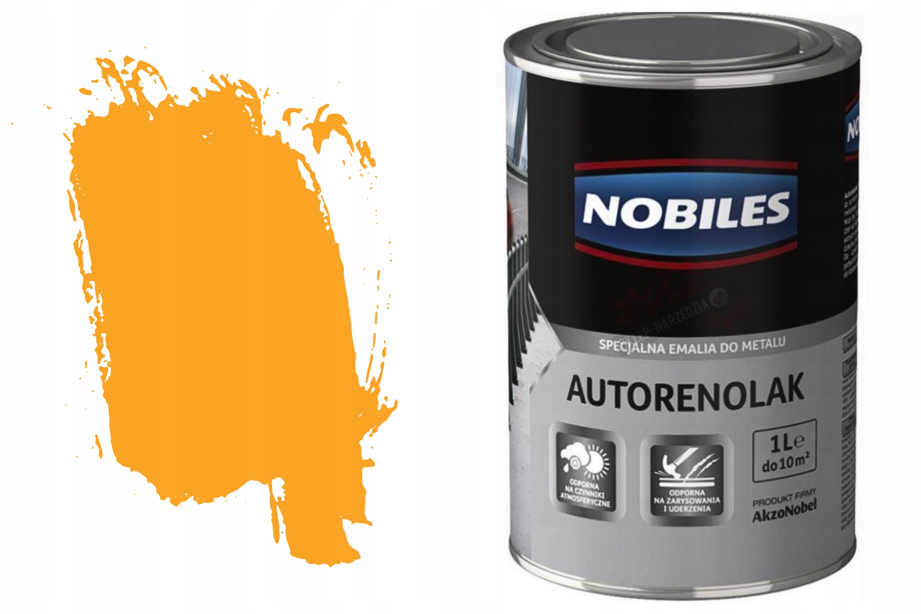 Nobiles Autorenolak 1L farba metalu Żółty C-220