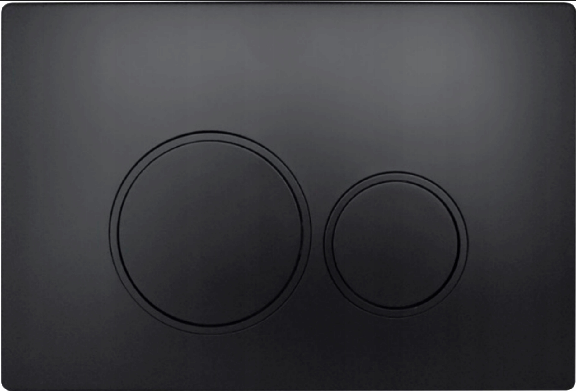 Wc splachovací tlačítko Dop černé matné pro stojan Geberit Sigma UP320 UP720
