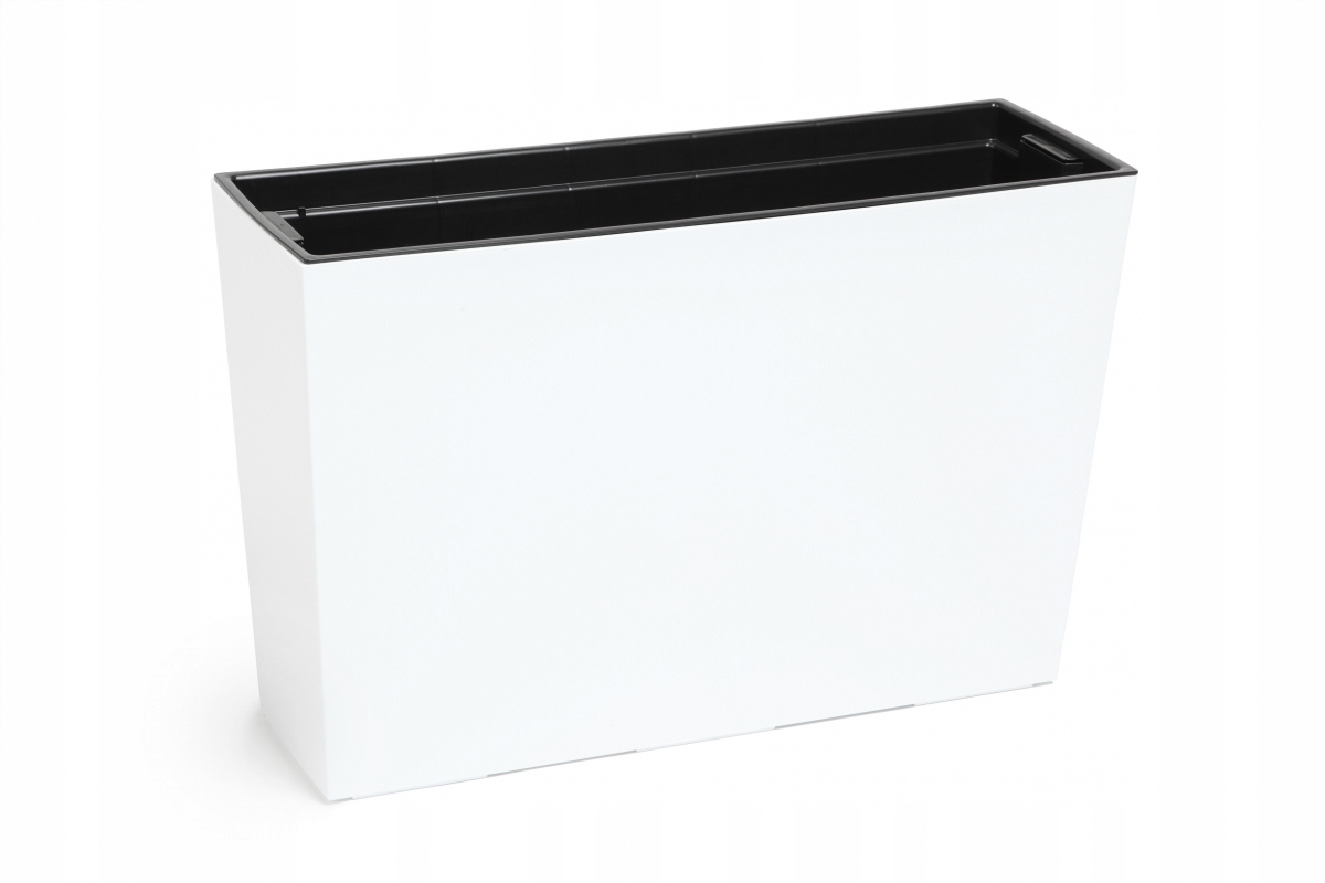 

Kwietnik Werbena Lamela Biały lakierowany wkład