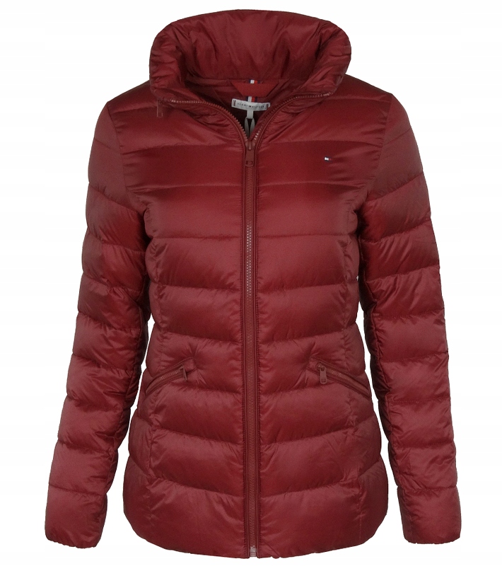 Tommy Hilfiger Dámská přechodová bunda, bordó, Xs