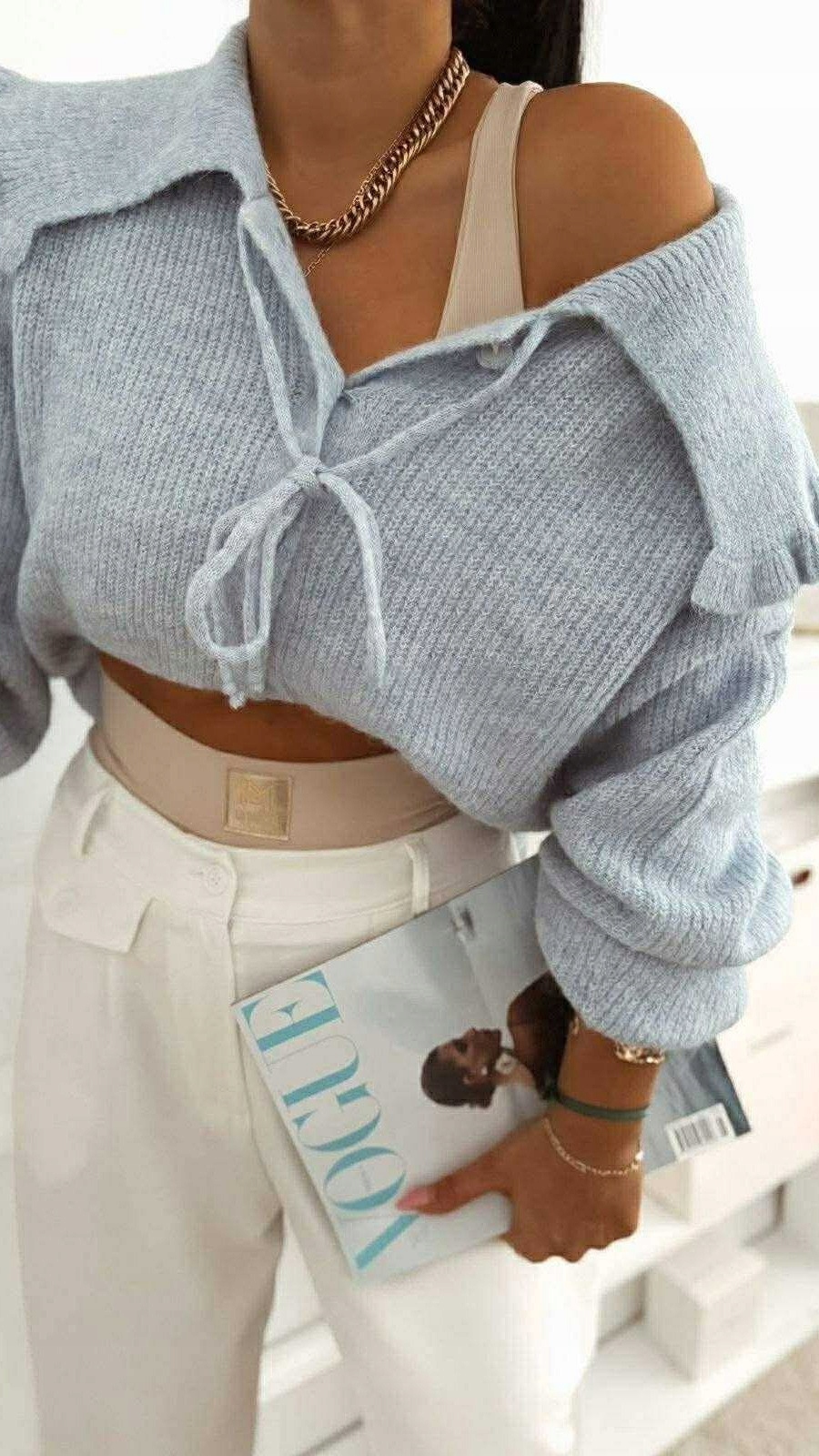 Svetr Eri U Světle Modrá