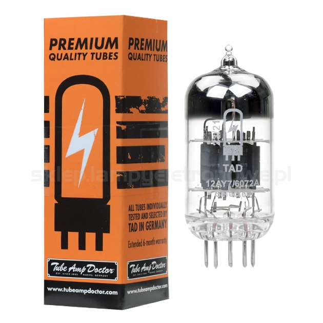 12AY7 6072A, 6N4, 6N4P (6H4П) Tad Premium Selected